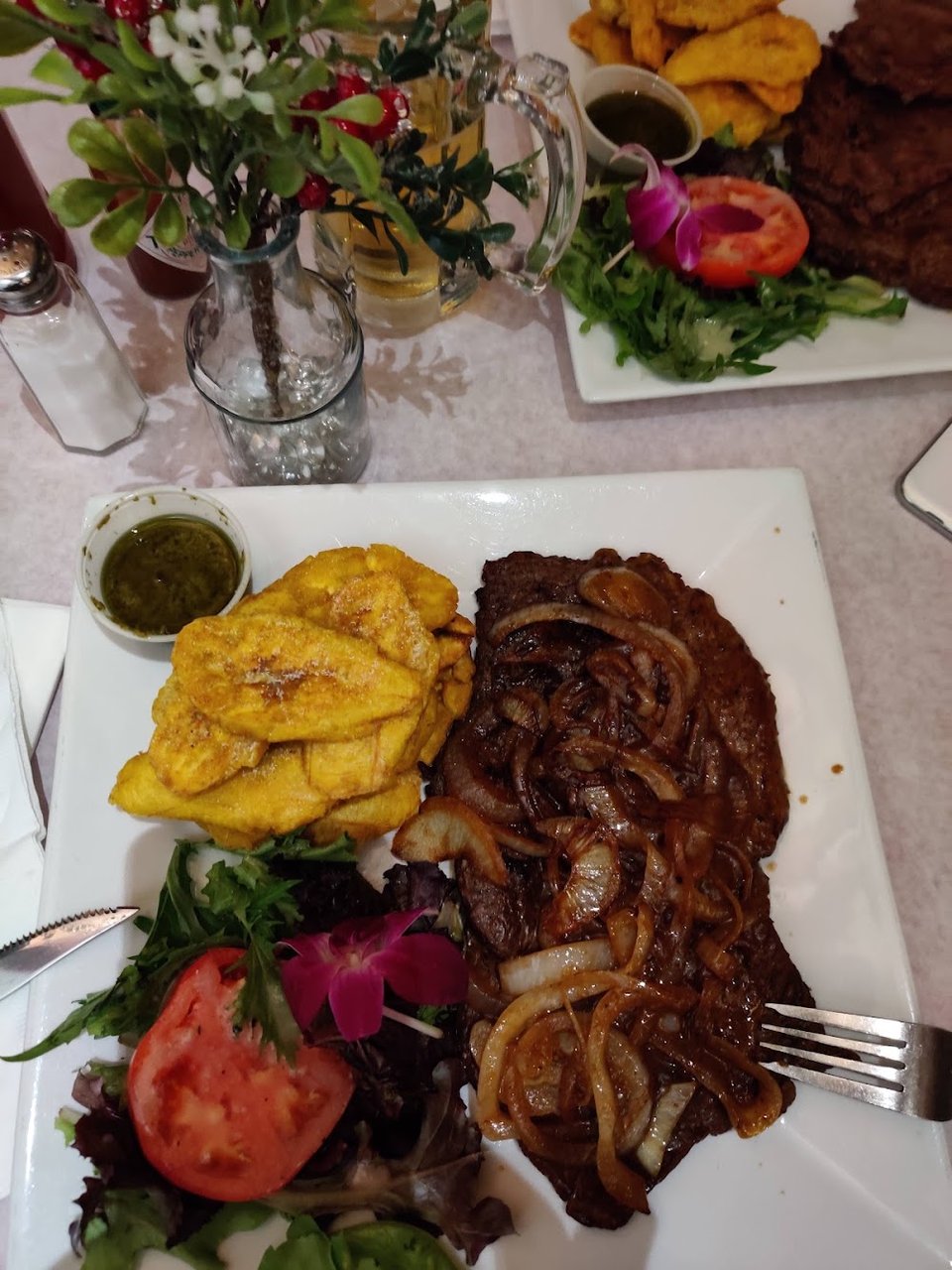 Bistec Encebollado